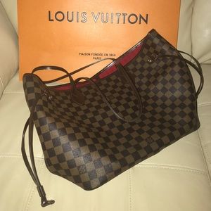 LV bag neverfull medium (without pochette)